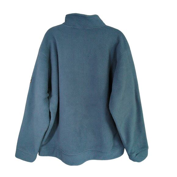 Orvis Fleece Jacket Mens XL Blue Full Zip New - Picture 8 of 8